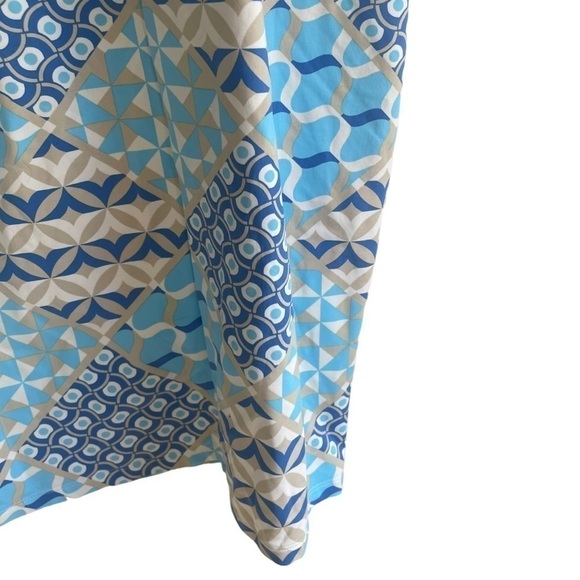 New! J. McLaughlin Sophia Dress Geometric Print - Picture 5 of 9